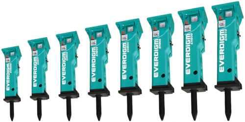 Excavator Attachments Rock Breakers